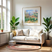 Landschaft von Pierre-Auguste Renoir Poster