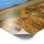 Landschaft von Pink Sandstone in Utah Fotodruck (Ecke)