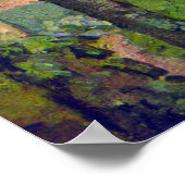 Landschaft von Pontoise by Camille Pissarro Poster (Ecke)