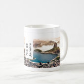 Landschaft von Rio de Janeiro Kaffeetasse (VorderseiteRechts)