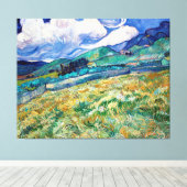 Landschaft von Saint-Rémy von Vincent van Gogh 188 Leinwanddruck (Insitu (Holzboden))