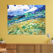 Landschaft von Saint-Rémy von Vincent van Gogh 188 Leinwanddruck (Insitu (Wohnzimmer))