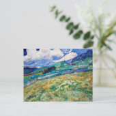 Landschaft von Saint-Rémy von Vincent van Gogh 188 Postkarte (Stehend Vorderseite)