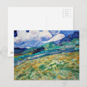 Landschaft von Saint-Rémy von Vincent van Gogh 188 Postkarte (Vorne/Hinten)