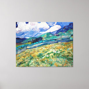 Landschaft von Saint-Rémy von Vincent van Gogh 18 Leinwanddruck