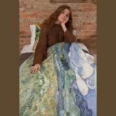 Landschaft von Saint-Rémy von Vincent Van Gogh Fleecedecke