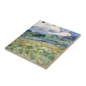 Landschaft von Saint-Rémy von Vincent Van Gogh Fliese (Seite)