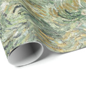 Landschaft von Saint-Remy von Vincent Van Gogh Geschenkpapier (Rolleneckpunkt)