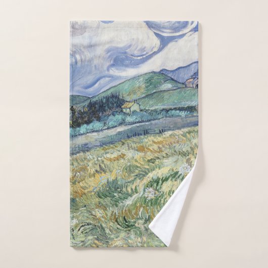 Landschaft von Saint-Remy von Vincent van Gogh Handtuch (Handtuch)