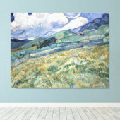 Landschaft von Saint-Remy von Vincent van Gogh Leinwanddruck (Insitu (Holzboden))
