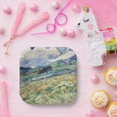 Landschaft von Saint-Rémy von Vincent Van Gogh Pappteller (Party)