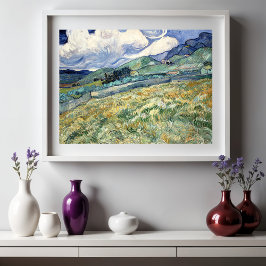 Landschaft von Saint-Rémy von Vincent Van Gogh Poster