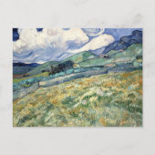 Landschaft von Saint-Rémy von Vincent Van Gogh Postkarte (Vorderseite)