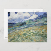 Landschaft von Saint-Remy von Vincent Van Gogh Postkarte (Vorne/Hinten)
