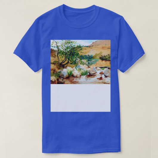 Landschaft von Sierra Nevada Spanien durch Hugo Bi T-Shirt (Design vorne)