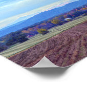 Landschaft von Vermont im Herbst Poster (Ecke)