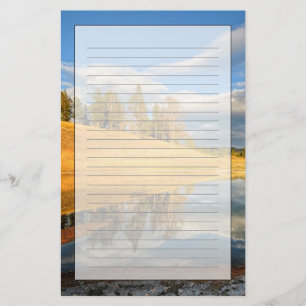 Landschaft von Yellowstone Briefpapier