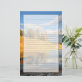 Landschaft von Yellowstone Briefpapier (Stehend Vorderseite)