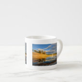 Landschaft von Yellowstone Espressotasse (Vorderseite Rechts)