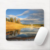 Landschaft von Yellowstone Mousepad (Mit Mouse)