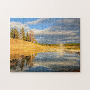 Landschaft von Yellowstone Puzzle