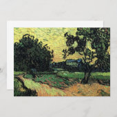 Landschaft w Schloss Auvers von Vincent van Gogh (Vorne/Hinten)