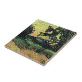 Landschaft w Schloss Auvers von Vincent van Gogh Fliese (Seite)