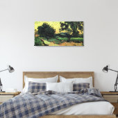 Landschaft w Schloss Auvers von Vincent van Gogh Leinwanddruck (Insitu (Schlafzimmer))