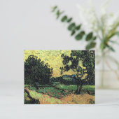 Landschaft w Schloss Auvers von Vincent van Gogh Postkarte (Stehend Vorderseite)