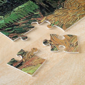 Landschaft w Schloss Auvers von Vincent van Gogh Puzzle (Seite)