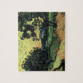 Landschaft w Schloss Auvers von Vincent van Gogh Puzzle (Vertikal)