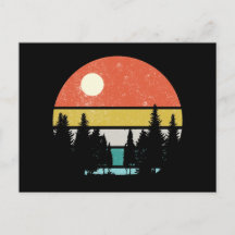 Landschaft Wälder Natur Retro Sonnenuntergang Wald