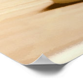 Landschaft Wein, Käse & Obst Poster (Ecke)