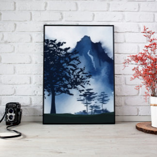 Landschaft Wiew Leinwand Kunst, Dichtung und Musik