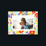Landschaft Wildblume Rahmen Muttertagsgeschenk Can Leinwanddruck<br><div class="desc">Feiern Sie mit dieser maßgeschneiderten Fotografie-Leinwand und dem Retro-farbenen,  malerisch-wilden Blume-Muster einen Familiengenuss mit bearbeitbarem Text und geben Sie ihr ein Geschenk,  das sie für immer an der Wand hängen und pflegen kann.</div>