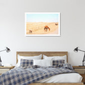 Landschaft Wilde Pferde Felder Leinwanddruck (Insitu (Schlafzimmer))