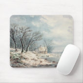 Landschaft: Winter Mousepad (Mit Mouse)
