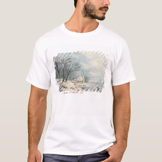 Landschaft: Winter T-Shirt (Vorderseite)