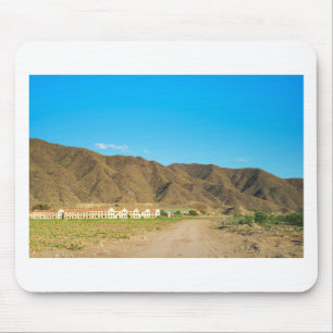Landschaft Wüste in Almeria, Andalusien, Spanien Mousepad