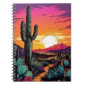 Landschaft Wüste Kunst | Notebook-Journal Notizblock (Vorderseite)