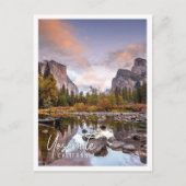 Landschaft Yosemite Nationalpark California USA Postkarte (Vorderseite)