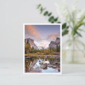 Landschaft Yosemite Nationalpark California USA Postkarte (Stehend Vorderseite)