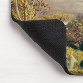 Landschaft, Zahlen und Vieh Mousepad (Ecke)