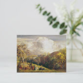 Landschaft, Zahlen und Vieh Postkarte (Stehend Vorderseite)