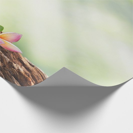 Landschaft, Zen-Steine, Blume Geschenkpapier (Ecke)