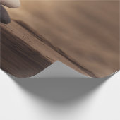 Landschaft, Zen-Steine Braun Geschenkpapier (Ecke)