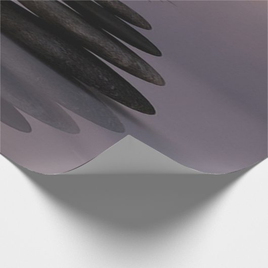 Landschaft, Zen Stones, Bambus Geschenkpapier (Ecke)