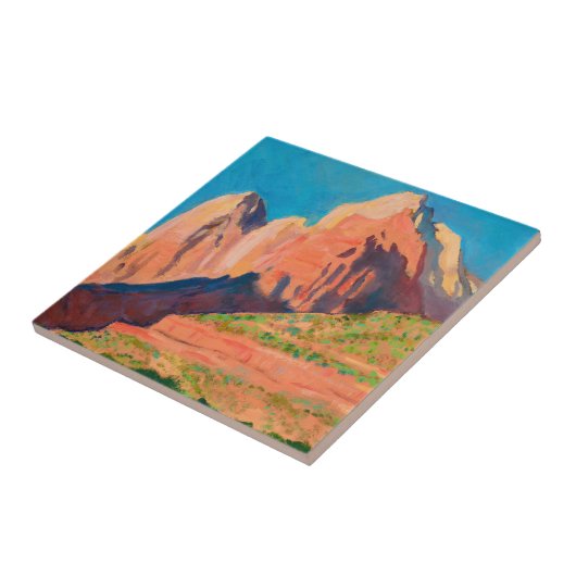 Landschaft, Zion Nationalpark von Maynard Dixon Fliese (Seite)