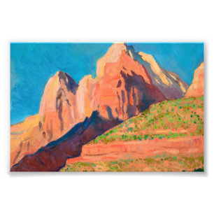 Landschaft, Zion Nationalpark von Maynard Dixon Fotodruck