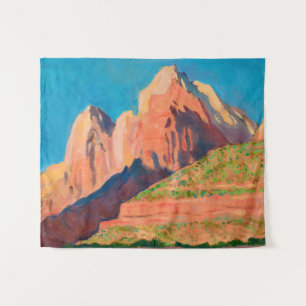 Landschaft, Zion Nationalpark von Maynard Dixon Wandteppich